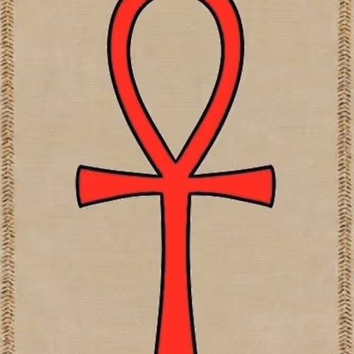 NOUB - Red Ankh