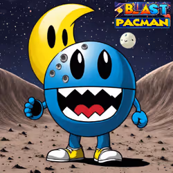 Blast Pacman Moon #3563