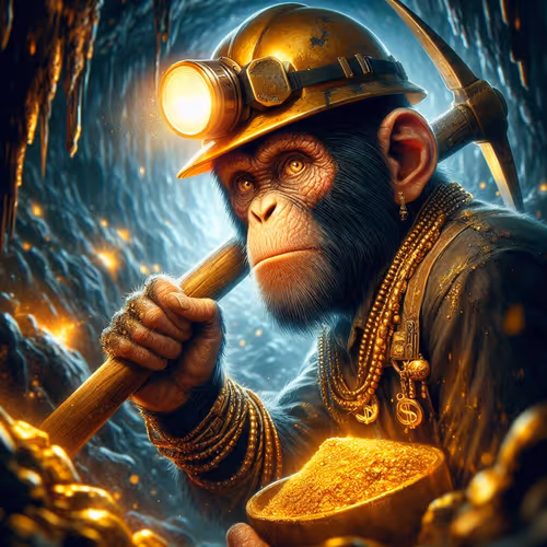 MONKEYS RUN FOR GOLD