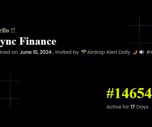 Sync Finance's D1 Moment