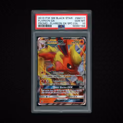 2019 Black Star Promos Flareon GX #SM171 PSA 10