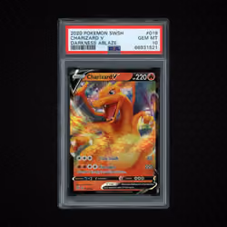 2020 Darkness Ablaze Charizard V #19 PSA 10