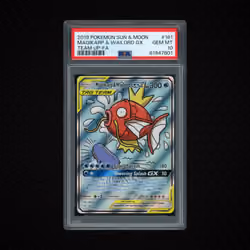 2019 Team Up Magikarp & Wailord GX #161 PSA 10