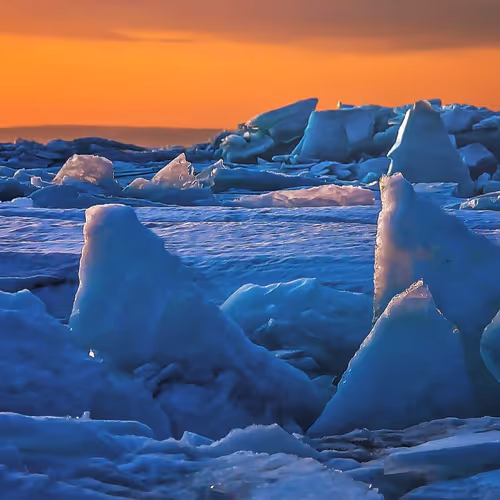 Baikal ice