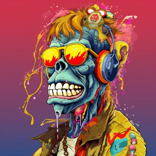 Blast Apes Zombies #1220