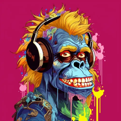 Blast Apes Zombies #1152