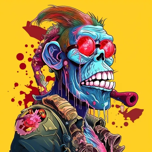 Blast Apes Zombies #1118