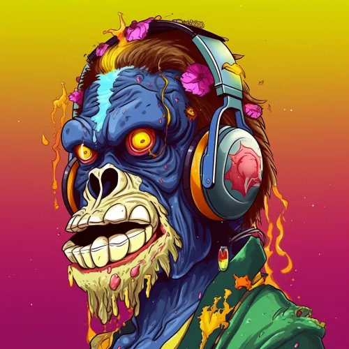 Blast Apes Zombies #1138