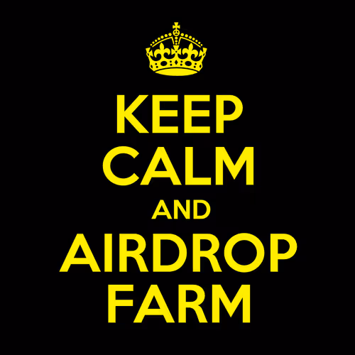 Keep Calm Airdrop Farm - Blast Edition