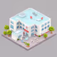 Isometric Hospitals on Blast