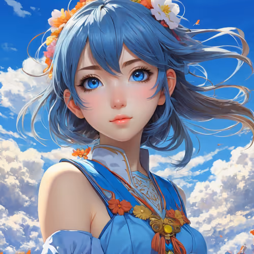girl in anime