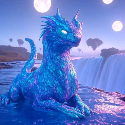 Celestial Dragon by the Mystic Falls