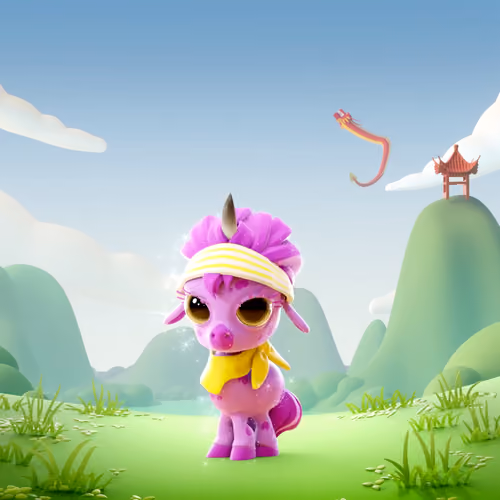 Glitter Purple Babydonkey