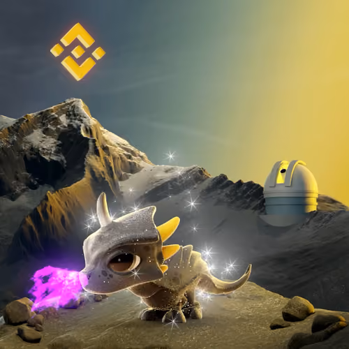 Purple Fire Binance Babydragon