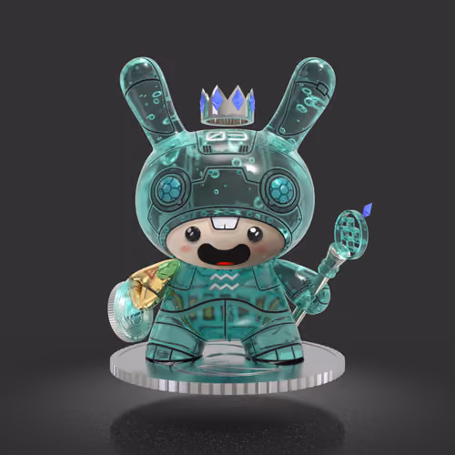 Kidrobot Zodiac Dunnys, Aquarius