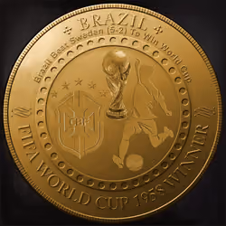 CoineryNft #6 - FIFA World Cup 1958 NFT Coin