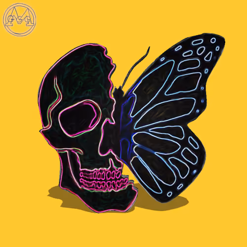 Metaverse SKULL Neon #001