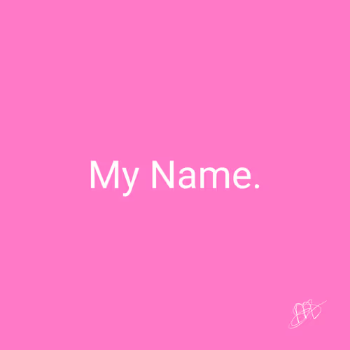 My name! - old