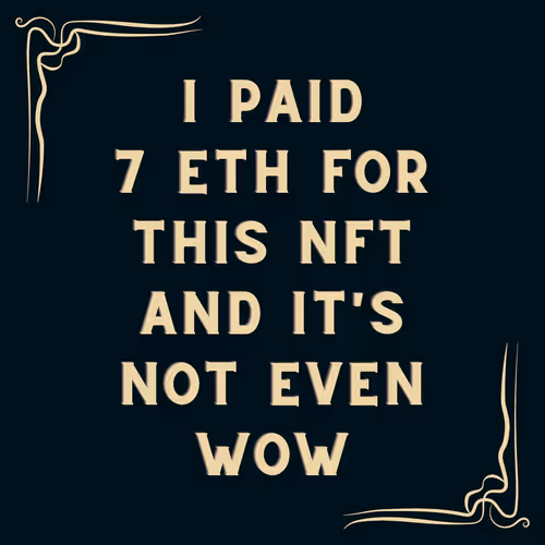 7 ETH NFTs - old