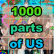 1000 parts of US #ohmyarts
