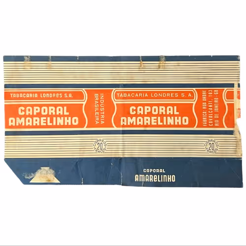 #126 Caporal Amarelinho 50's Fracos 20 Cigarettes