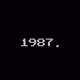 1987 VideoGames Title in Arcade Typography.