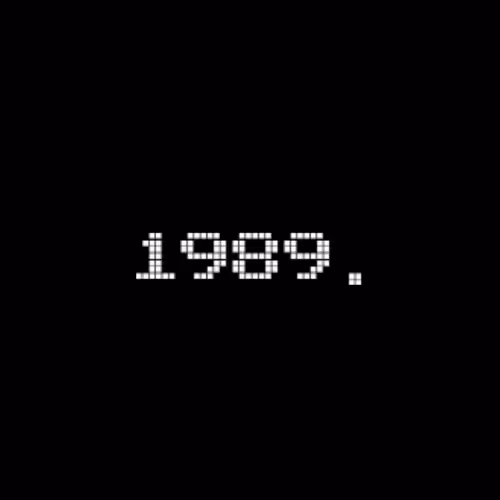 1989 VideoGames in Arcade Typography.
