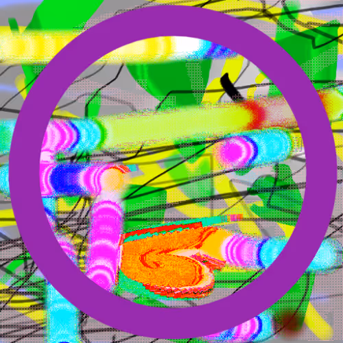 The 200 generative art abstract collection by Anastacio