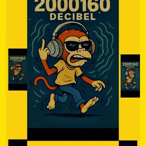 2000160 Decibel Monkey by George