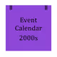 2000s event calendar - old