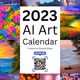 2023 Artificial Intelligence Art Calendar