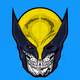 #30 MASKED SKULL HEROES YELLOW