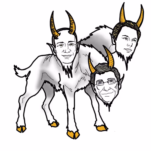 3 headed Goats