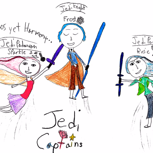 Three Jedi Captains - old