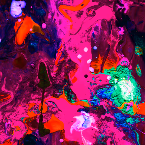 3D Canvas - Multi Colour 3D Art