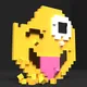 3D Cubes - Broken Emoji