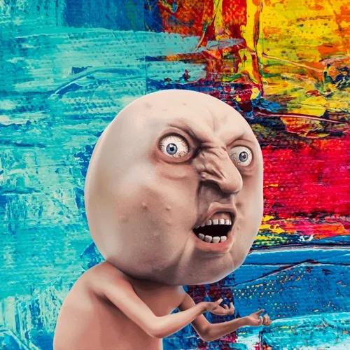 3d Meme digital Artwork