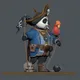 3D Pirate Panda