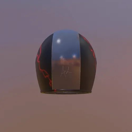 3D Motorcycle Helmets Collection