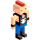3D Pixel Character's
