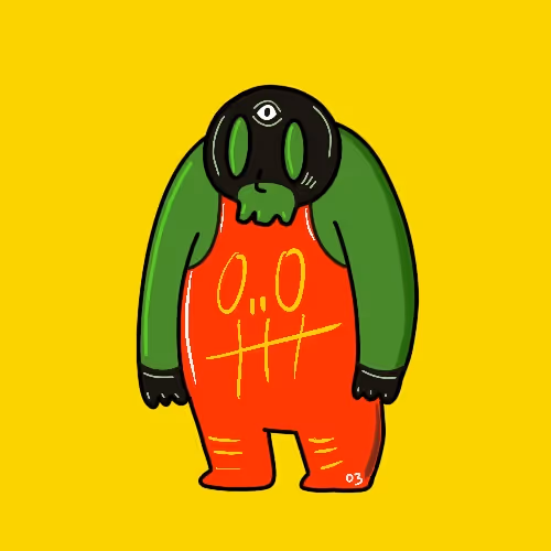 3EYE SKULL GANG - old