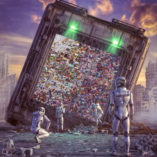 500 YEARS LATER by BEEPLE