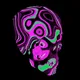 666 Neon Skull