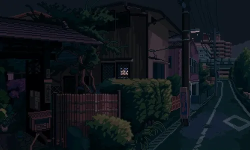  8-Bit Lonely lantern