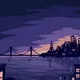 8-bit sea town