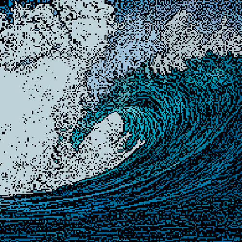 8-bit Sea Waves
