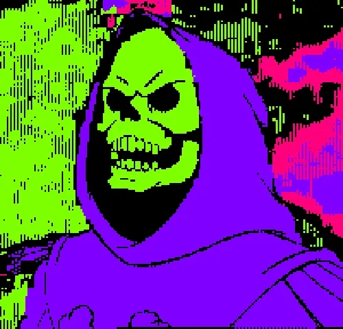 8-bit skeletor Profile