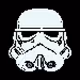 8-bit Storm Trooper Helm Collection