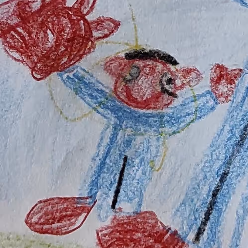 8 year old Daniel, present / future NFT artist