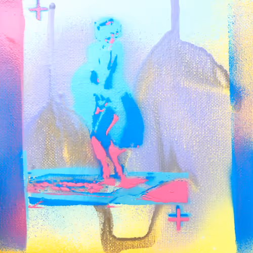 8bit_titty Spray Paintings - old